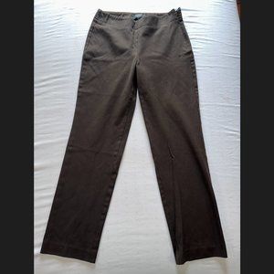 Dark Brown Talbots Women's Pants 2 Petite